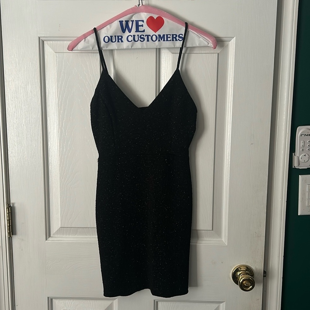 Gorgeous black homecoming dress